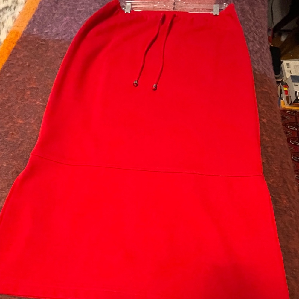 PRICE DROP!! Vintage Katherine Stone Stretch Knit Midi Skirt - Women's Medium - Picture 12 of 12